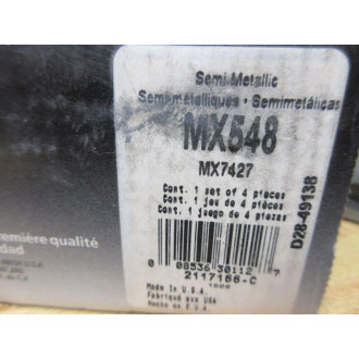 Wagner MX548 Thermo Quiet Brake Pads MX7427