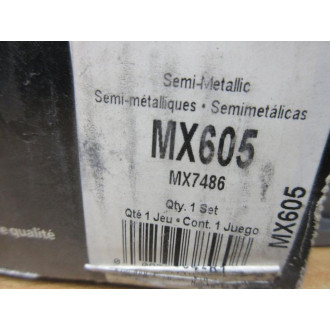 Wagner MX605 Thermo Quiet Brake Pads MX7486