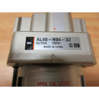 SMC AL40-N04-3Z Pneumatic Line Lubricator AL40N043Z - Used