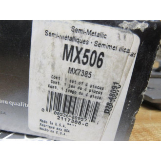 Wagner MX506 Thermo Quiet Brake Pads MX7385