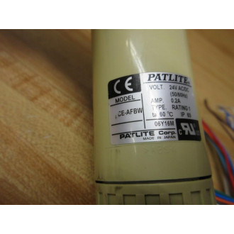 Patlite LCE-AFBW Stack Light Base LCEAFBW - Used