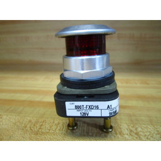 Allen Bradley 800T-FXD16A1 Red Button 800T-FXD16RA1 - Used