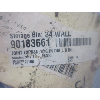 Proco Products 160X0831B 16" Expansion Joint 231BB - New No Box