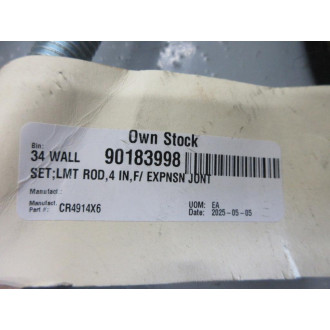 Kadant 151FNN04 Unaflex Expansion Joint 4" - New No Box