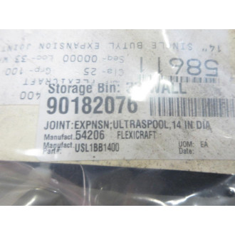 Flexicraft USL1BB1400 Ultraspool Expansion Joint 14" - New No Box