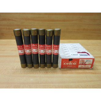 Cefco CRS-3-210 Cefcon Fuse Cross Ref 6F233 (Pack of 6)
