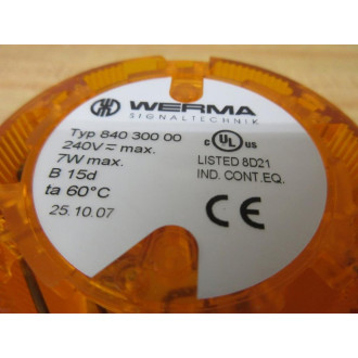 Werma 840 300 00 Stack Light 84030000 - New No Box
