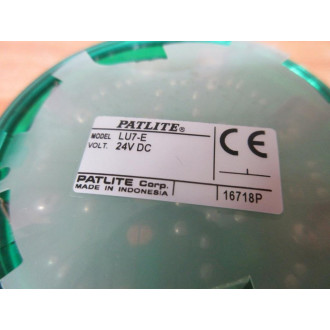 Patlite LU7-E-G Stack Light LU7EG - New No Box
