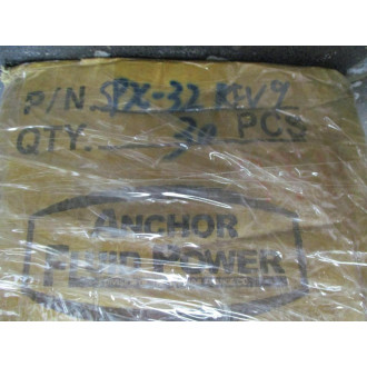 Anchor Fluid  Power SPX-32 Zero PSI Shipping Plate SPX32 (Pack of 30)