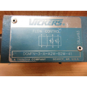 Vickers DGMFN-3-X-A2W-B2W-41 Pneumatic Valve DGMFN3XA2WB2W41 - Used