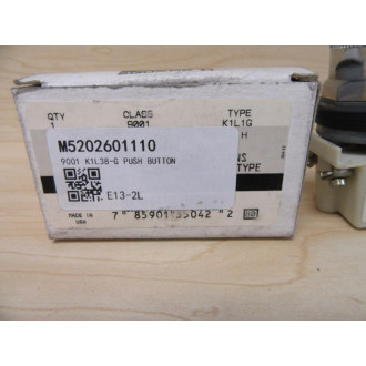 Square D 9001-K1L6G Push Button Switch