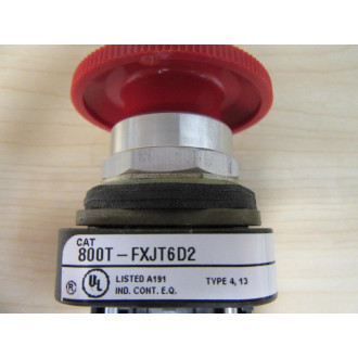 Allen Bradley 800T-FXJT6D2 Push Pull Switch