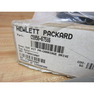 Hewlett Packard HP C5956-67586 Carriage Drive Service Kit C595667586