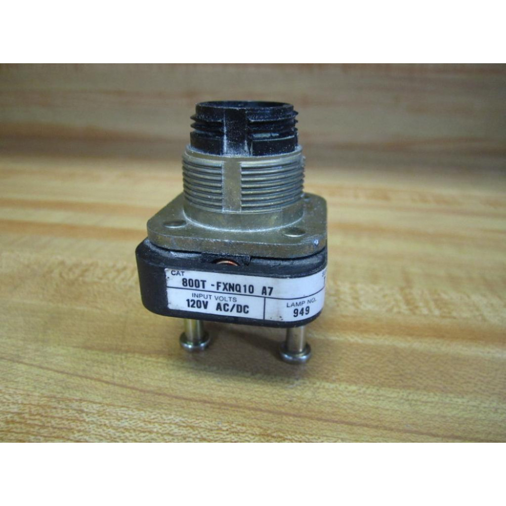 Allen Bradley 800T-FXNQ10 A7 Red Button WO Lamp & Lens - Used