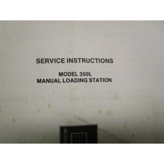Moore SD350L Instruction Manual For Model SD350LANN - Used