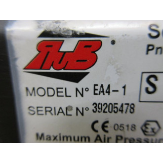 Rub EA4-1 Pneumatic Valve Actuator EA41 - Used