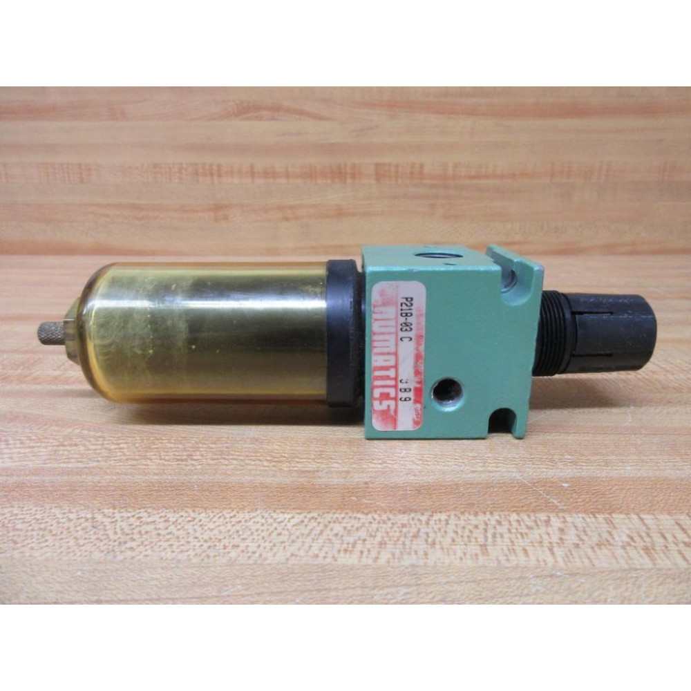 Numatics P21B-03C Pneumatic Filter P21B03C - Used