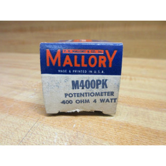 Mallory M400PK Potentiometer 400PK