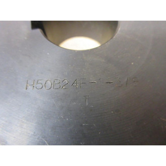 Tsubaki H50B24F-1-38 Sprocket H50B24F138 - New No Box
