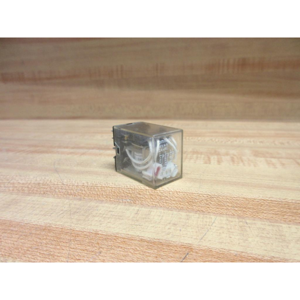 Omron MY4N-24V AC Relay MY4N-24VAC - New No Box