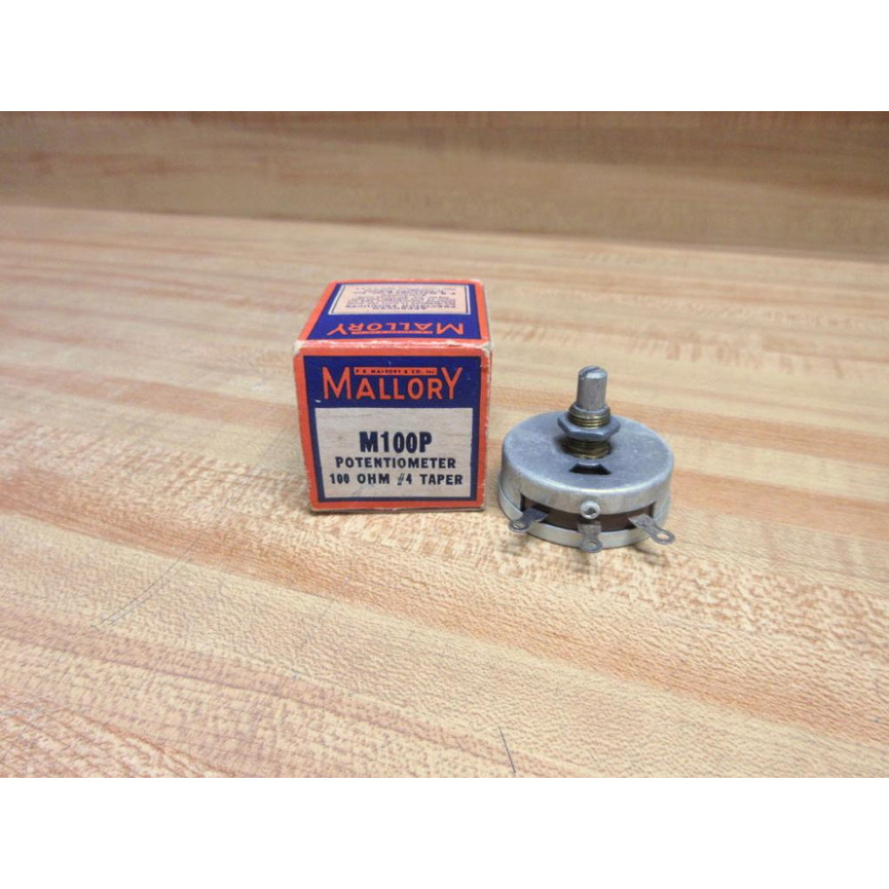 Mallory M100PX 100Ω Potentiometer M100P