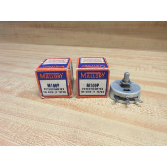 Mallory M100PX 100Ω Potentiometer M100P