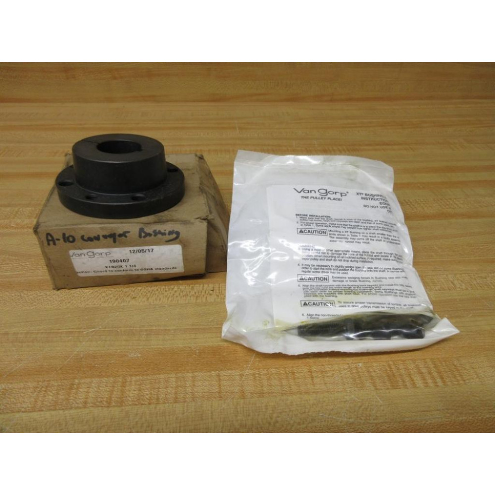 Van Gorp XTB20X 1 14 Pulley Bushing XTB20X114