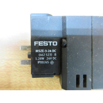 Festo CPE14-M1BH-53G-18 Solenoid Valve CPE14M1BH53G18 - Used