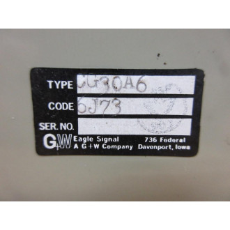 Eagle Signal CG30A6 Time Delay Relay - Used
