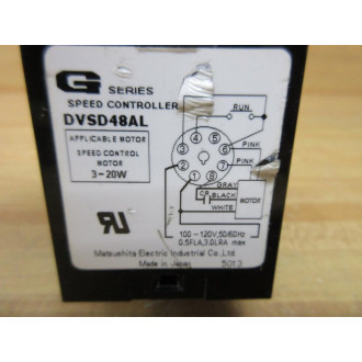 Panasonic DVSD48AL Speed Controller - Used