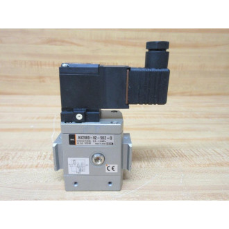 SMC AV2000-02-5DZ-Q Pneumatic Valve AV2000025DZQ - Used