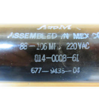 Atom 014-0008-61 Capacitor 014000861 - Used