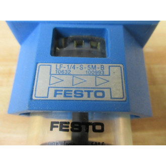 Festo LF-14-S-5M-B Pneumatic Filter LF14S5MB - New No Box