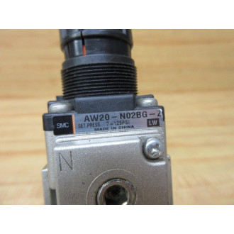 SMC AW20-N02BG-Z Pneumatic Filter AW20N02BGZ - Used