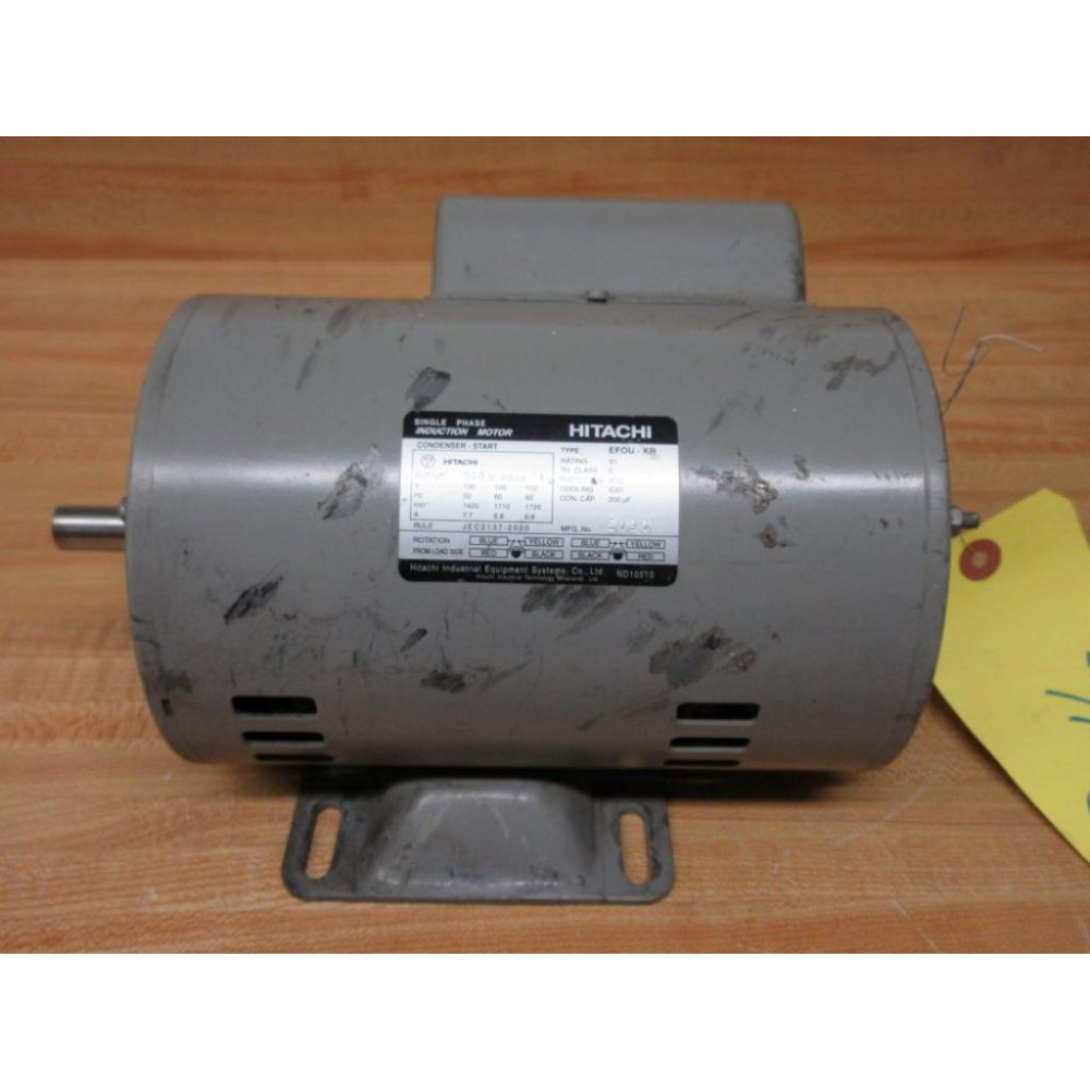 Hitachi EFOU-KR Induction Motor EFOUKR - Used