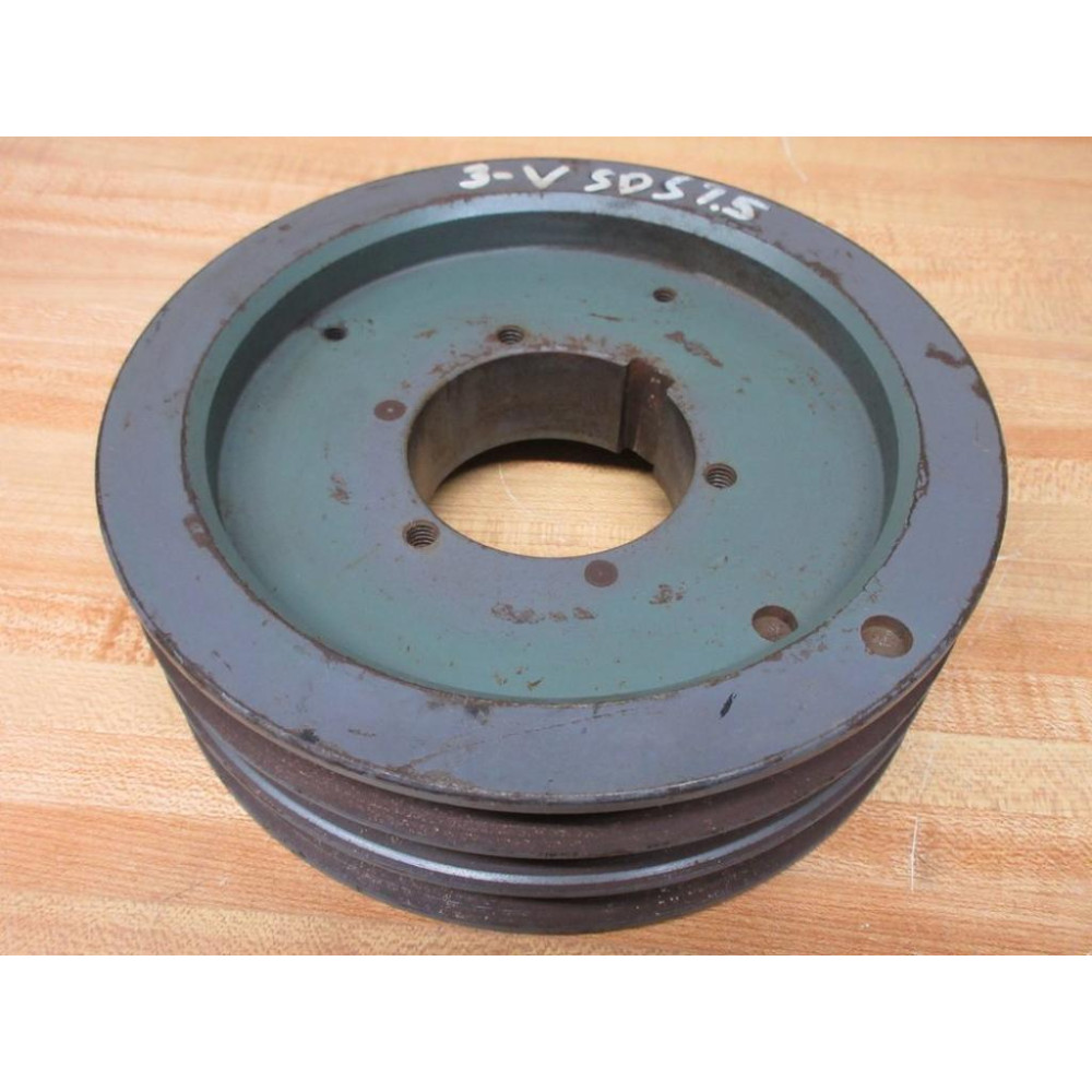 Generic 3-V SDS 7.5 3 Groove Sheave 3VSDS75 - Used