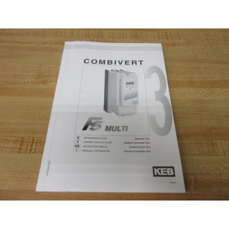 KEB 00.00.EMV-K003 Manual Set 00.F5.00B-K002 - New No Box