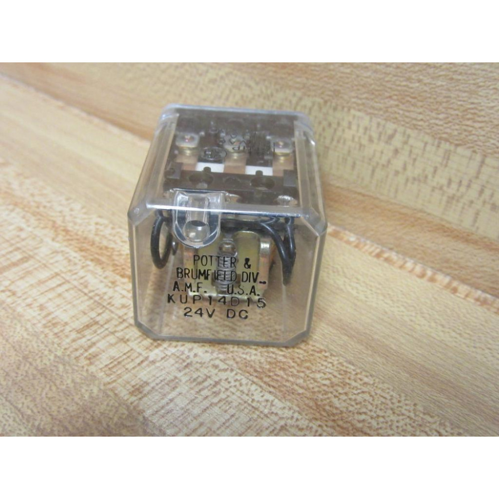 Potter & Brumfield KUP-14D15-24V DC Relay KUP-14D15-24VDC . - New No Box