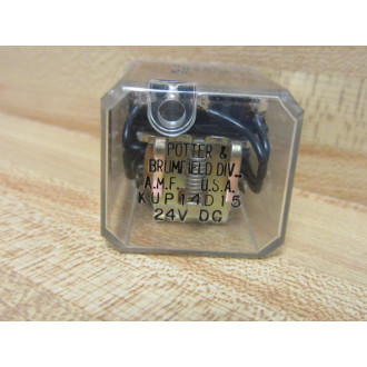Potter & Brumfield KUP-14D15-24V DC Relay KUP-14D15-24VDC . - New No Box
