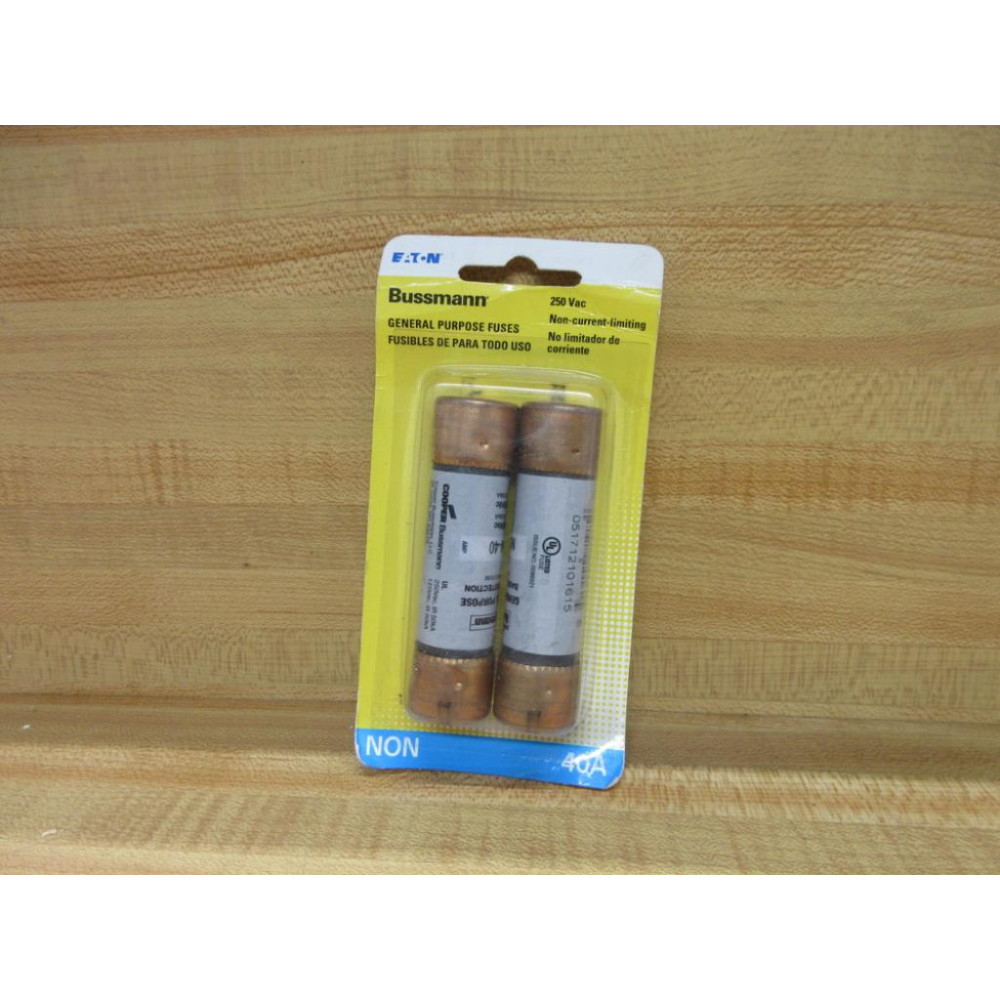 Buss NON-40 Bussmann Fuse Cross Ref 4XF95 (Pack of 2)