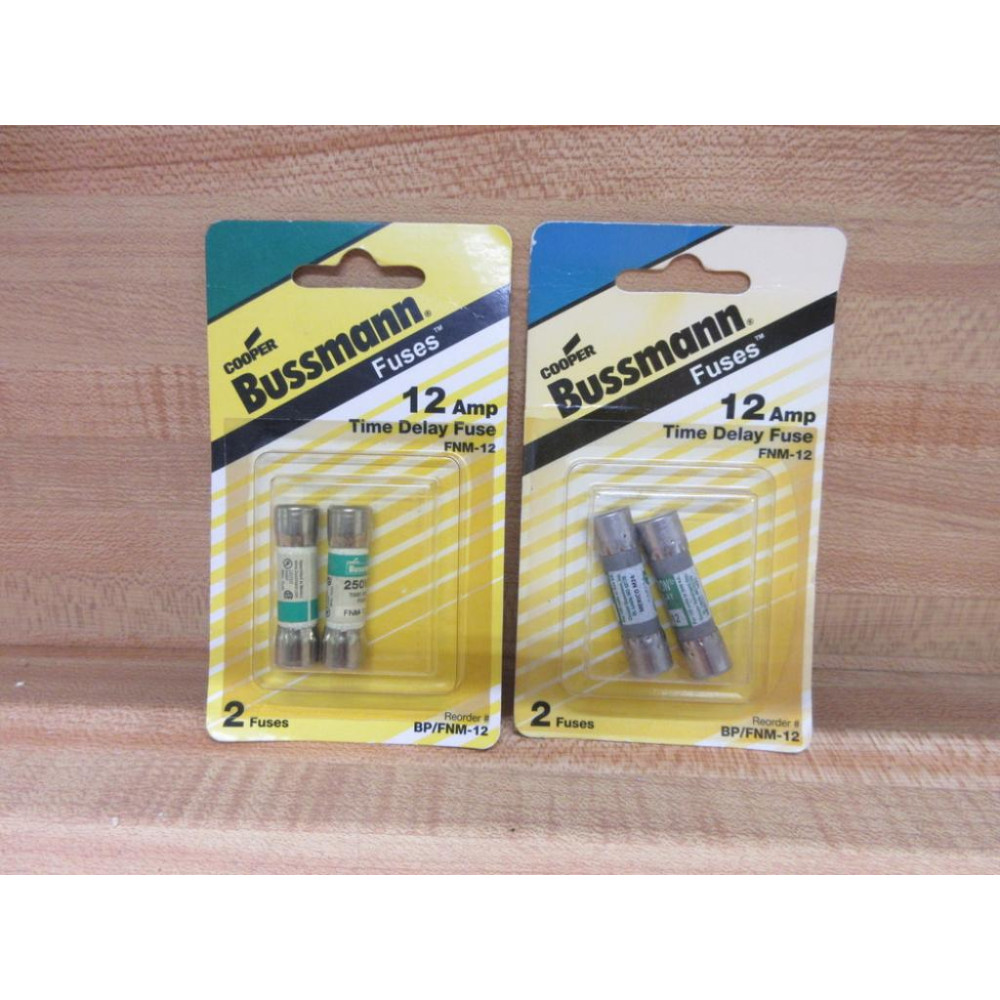 Buss FNM-12 Bussmann Fuse Cross Ref 1CT80 (Pack of 4)