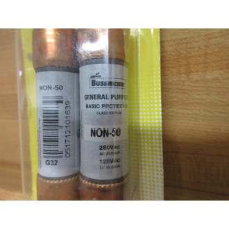 Buss NON-50 Bussmann Fuse Cross Ref 4XF96 (Pack of 2)