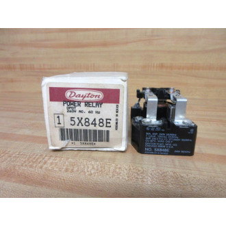 Dayton 5X848E Power Relay 240V 30A 2 Pole