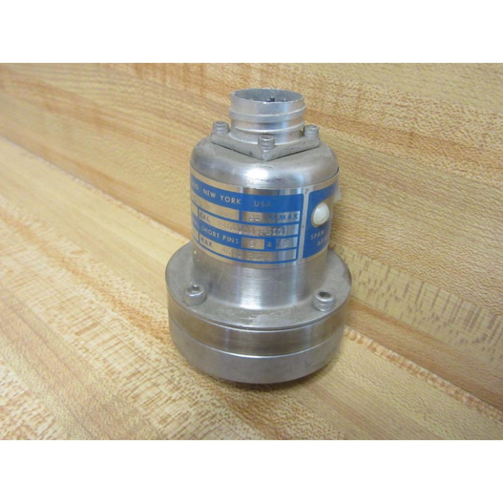 Viatran 2186BC2AC780 Pressure Transducer 0-3000 Psig - New No Box