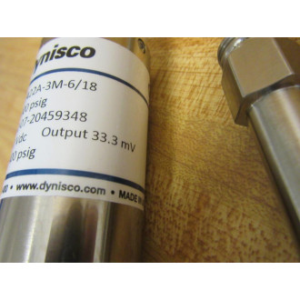 Dynisco PT422A-3M-618 Pressure Transducer PT422A3M618 WCD Manual