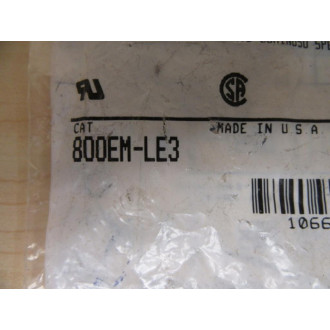 Allen Bradley 800EM-LE3 Pilot Light 800EMLE3