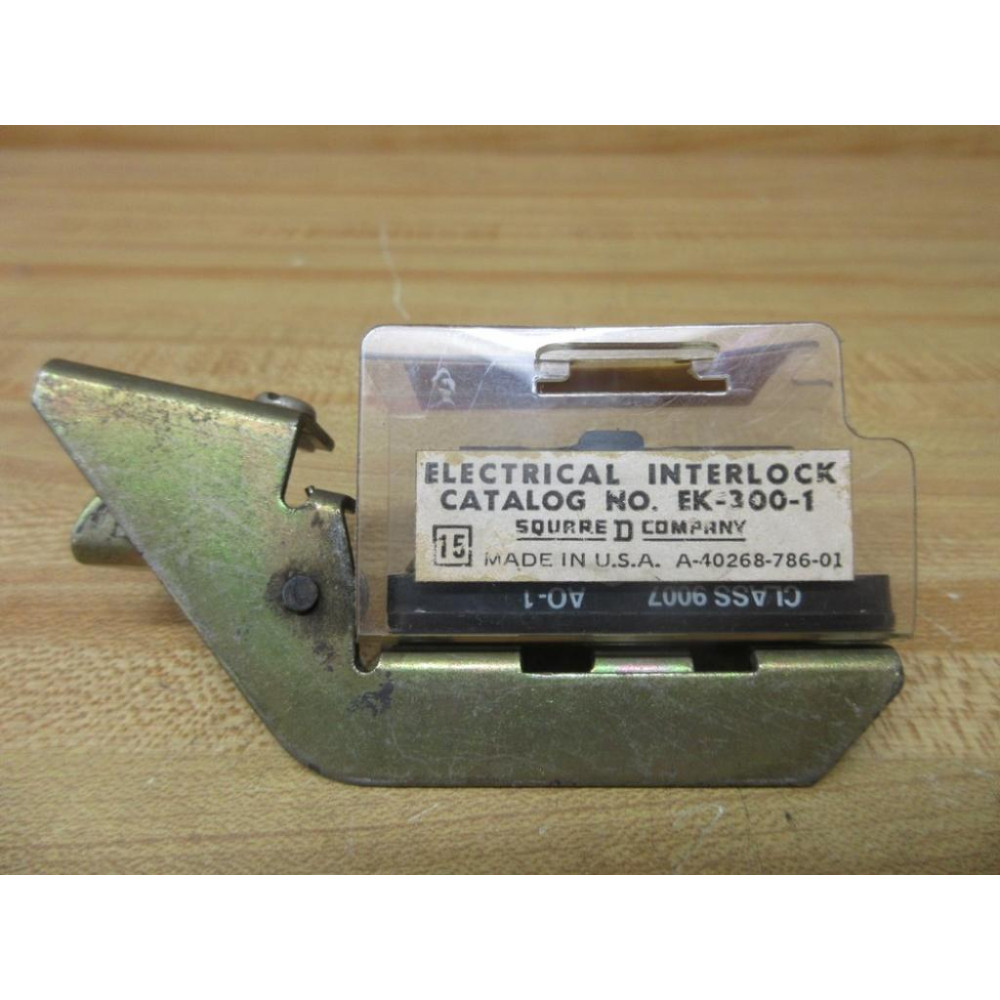 Square D EK-300-1 Interlock Switch EK3001 - Used