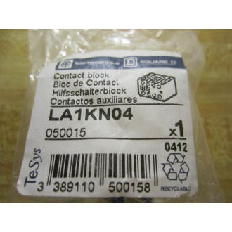 Telemecanique LA1-KN04 Contact Block LA1KN04