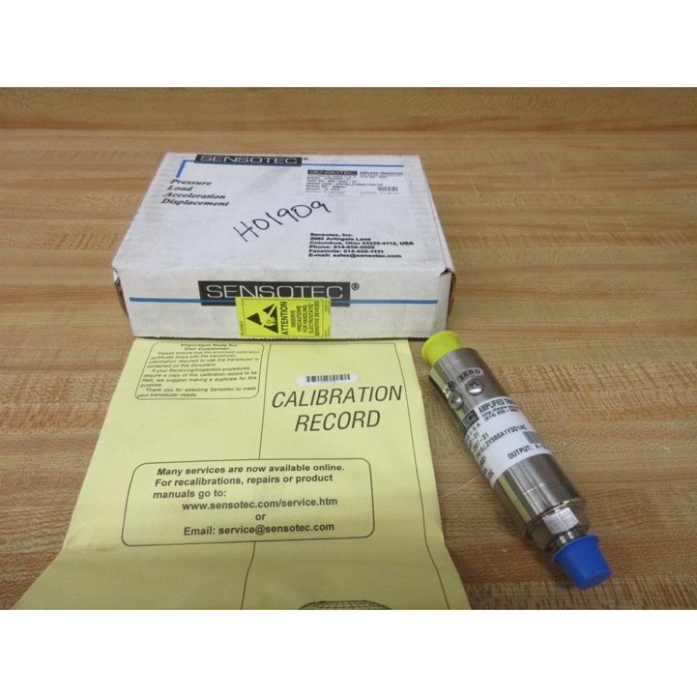 Sensotec 060-E507-01 Pressure Transducer FPAE507-01