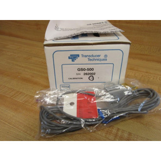 Transducer Techniques GSO-500 Load Cell GS0-500